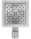 Трап для душа Rea Dots 15x15 nickiel brushed REA-G6203