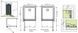 Душова кабіна Radaway Nes Black KDJ I Factory 80x80x200 10022080-54-55L+10039080-54-55
