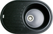 Кухонная мойка Adamant Ellipsis 765x495x200 чёрный 000008405, Черный/золото