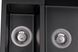 Кухонная мойка Granado Samora black shine 0901