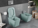 Подвесной унитаз Mexen Teo Green Matt MEX-30854048, Зелёный