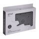Верхний душ Qtap Hlavova 260x180 мм прямоугольный QTHLA107CRM45784 Chrome/Black, Черный матовый