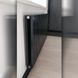 Дизайнерский радиатор трубчатый Betatherm Quantum 2 H-500 мм, L-845 мм с нижним подключением BQ 2050/21 9005M 88, Черный матовый