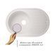 Кухонная мойка Lidz 780x500/200 WHI-01 (LIDZWHI10780500200), Белый