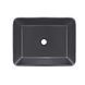 Умывальник Qtap Tern 480х370х135 Black matt QT176069MB, Черный матовый