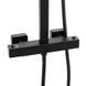 Душова система Yoka Cube 30 Black з термостатом BP.CUBE-THERM-30-BLK, Черный матовый