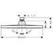 Верхний душ Hansgrohe Crometta S 240 1jet 26723000