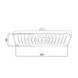 Верхний душ Qtap Hlavova 260x180 мм прямоугольный QTHLA107CRM45784 Chrome/Black, Черный матовый