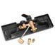 Душевая система Yoka Saba 25 black с полкой и краном BP.SABA25-BLK, Черный матовый
