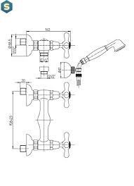 Змішувач для душу Paini Liberty 17CR509, Хром