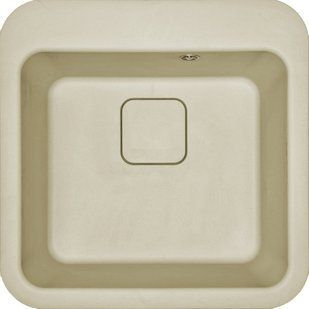 Кухонная мойка Adamant Exist 500x500x190 ivory 411223, Бежевый
