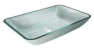 Умивальник Mexen Megan 56 silver накладний MEX-24135611, Прозрачный