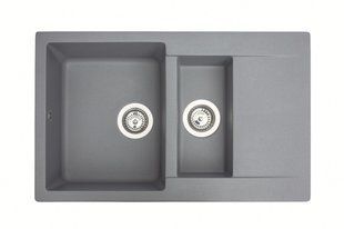 Кухонная мойка гранитная Miraggio LaPas gray 786x489x203 00208006, Каппучино