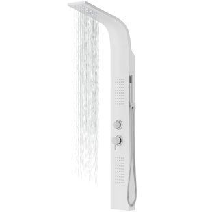 Душевая панель Corsan Alto white LED A017MWHLED, Белый