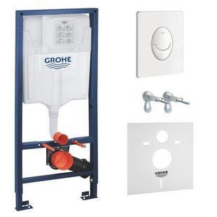 Інсталяція прихованого монтажу для унітазу Grohe RAPID SL 38722001+37131000