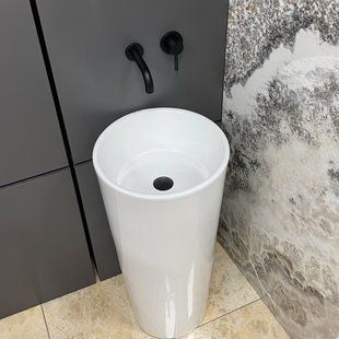 Умывальник підлоговий VBI Atessa white VBI-019027, Білий