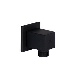 Підключення для шланга Qtap Spojeni прямокутне QT809810842857NB Black matt, Черный матовый