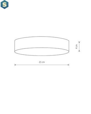 Потолочный светильник Nowodvorski 10413 Lid Round Led 1x35W 4000K 3300Lm IP20 Wh