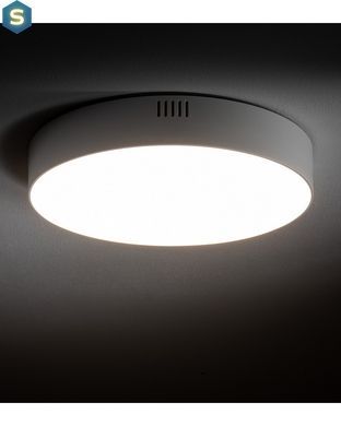 Потолочный светильник Nowodvorski 10413 Lid Round Led 1x35W 4000K 3300Lm IP20 Wh