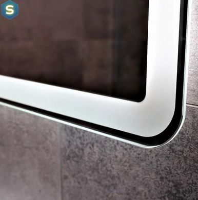 Дзеркало Dusel DE-M3051 75x120 см Збільшувальна лінза + сенсорне включення + підігрів, Білий