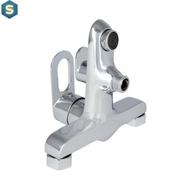 Смеситель для ванны Lidz Latwa 006 (c душевым гарнитуром) (k35) LDLAT006CRM45414 Chrome, Хром
