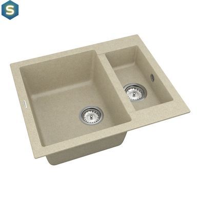 Кухонная мойка VANKOR Orman OMP 03.61 Beige