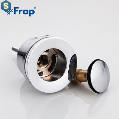 Донний клапан Frap F61, автомат, 1 1/4", хром, Хром