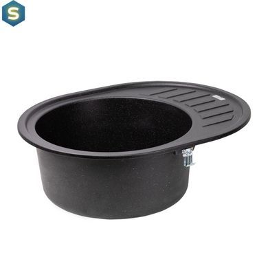 Кухонная мойка Lidz 620x500/200 BLM-14 (LIDZBLM14620500200), Черный/золото