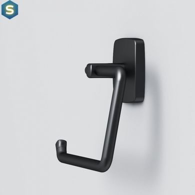 Держатель туалетной бумаги Am.Pm Gem black A9034122, Черный матовый