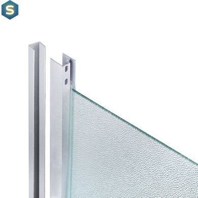 Набір: Lidz душова кабіна Wawel SC90x90.SAT.LOW.FR, скло Frost 4 мм + піддон Mazur, Хром матовий, Універсальна, матовий