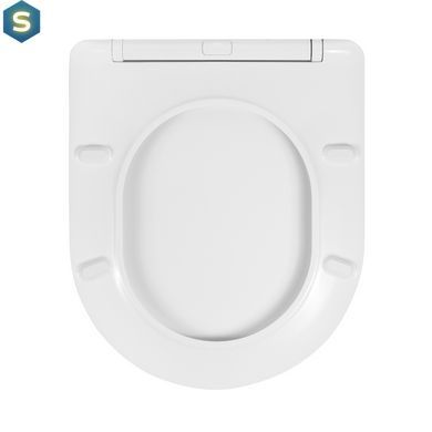 Комплект 4 в 1: Інсталяція Grohe Rapid SL 3 в 1 38772001 + Унітаз безободковий Kroner Harz WHI483632 TORNADO з сидінням Slim Duroplast / Soft-close / Quick relase KH483632WHIT (38772001KH483632)