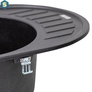 Кухонная мойка Lidz 620x500/200 BLM-14 (LIDZBLM14620500200), Черный/золото