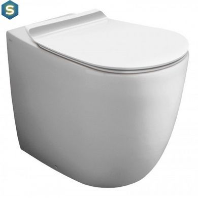 Комплект бачок прихованого монтажу Tece 9041008 + унітаз Simas Vignoni Rimles VI01+VI004 з кришкою Soft Close Slim, Білий