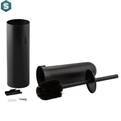 Ершик для унитаза Qtap Liberty BLM 1150, Черный матовый