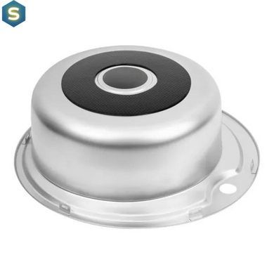 Кухонна мийка 510x180 мм + сифон Wezer 510(08) Satin, Satin