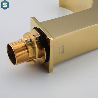 Змішувач для умивальника Gappo G1007-13, золото, Золотий