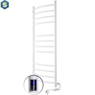 Полотенцесушитель электрический Navin Камелия 480x1200 Sensor правый с таймером 12-007033-4812, Белый, Правое, Электронный
