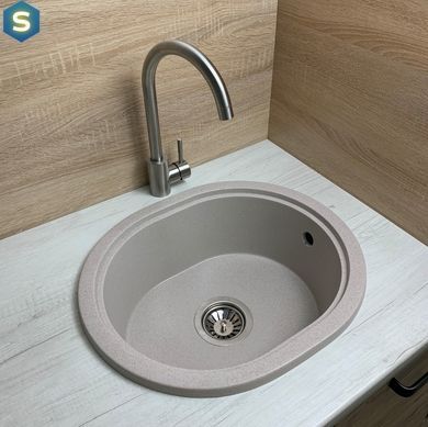 Кухонная мойка Adamant Circum 500x425x180 avena 606223, Бежевый