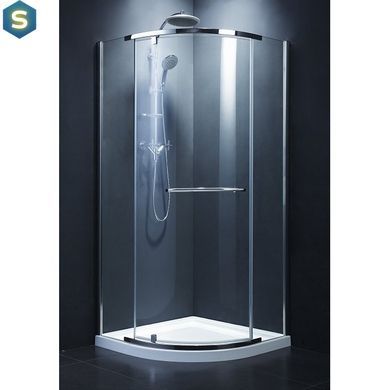 Душова кабіна Devit Comfort FEN1223 1/4 кола 100х100 см, Хром, прозорий, хром
