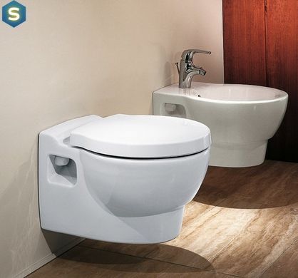 Унітаз підвісний Jacob Delafon Ove E1585-00 з кришкою Soft Close, Білий