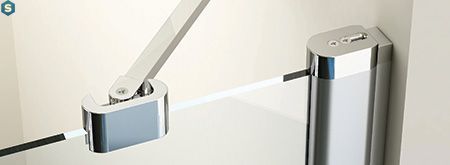 Душова кабіна Ravak Chrome CRV2 + CRV2 80см полірований алюміній+transparent 1QV40C00Z1