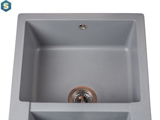 Кухонна мийка гранітна Miraggio LaPas gray 786x489x203 00208006, Каппучино