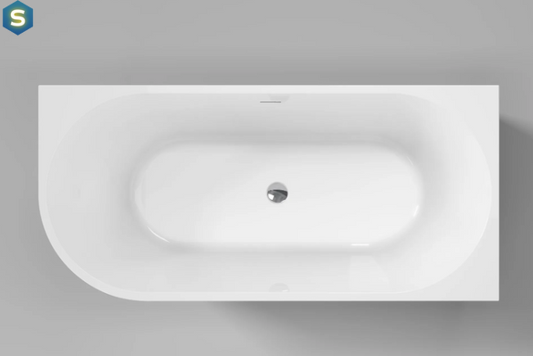 Ванна акрилова кутова Rea Sydney Bellanto 170x80 R white REA-W6900, Білий