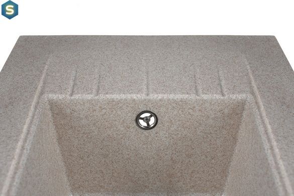 Кухонная мойка гранитная Miraggio Bodrum 650 sand 649x500x220 00206904, Sand