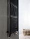 Рушникосушка водяна Terma Mike 735x530 Ral 9005 Soft WGMIK073053KS95SX, Черный матовый