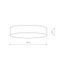 Потолочный светильник Nowodvorski 10413 Lid Round Led 1x35W 4000K 3300Lm IP20 Wh