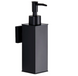 Дозатор для жидкого мыла Mexen Square Black MEX-70628-70, Хром