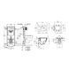 Комплект 4 в 1: Інсталяція Grohe Rapid SL 3 в 1 38772001 + Унітаз безободковий Kroner Harz WHI483632 TORNADO з сидінням Slim Duroplast / Soft-close / Quick relase KH483632WHIT (38772001KH483632)
