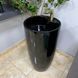 Умывальник (раковина) VBI AGRIENTO BLACK GLOSSY напольный, Черный/золото