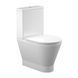 Унитаз-компакт Koller Pool Twist с сиденьем Soft Close TW-0610-RC-C+TW-0610-RC-T, Белый
